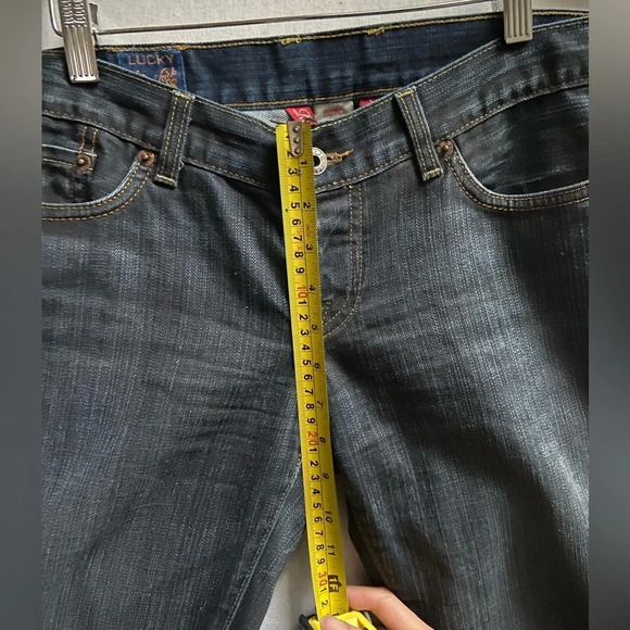 Lucky brand jeans sz 27 hemmed to inseam 26” - Picture 3 of 11